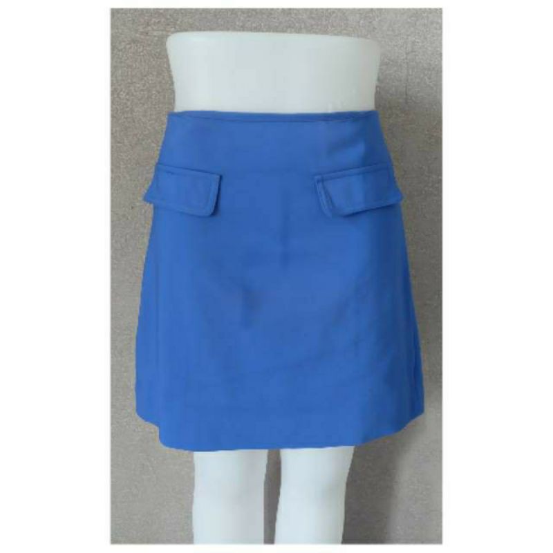 Ladies Skirt Blue Rok Wanita Biru F.21