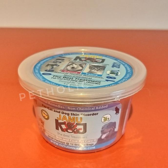ORIGINAL Obat Jamu KNJ anti Kutu dan Jamur anjing kucing Asli