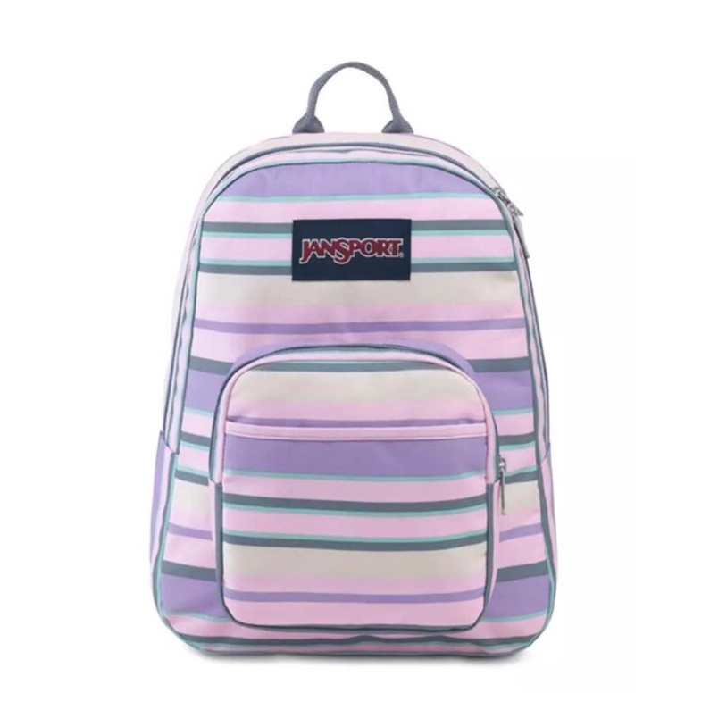 jansport full pint pastel stripe original official store