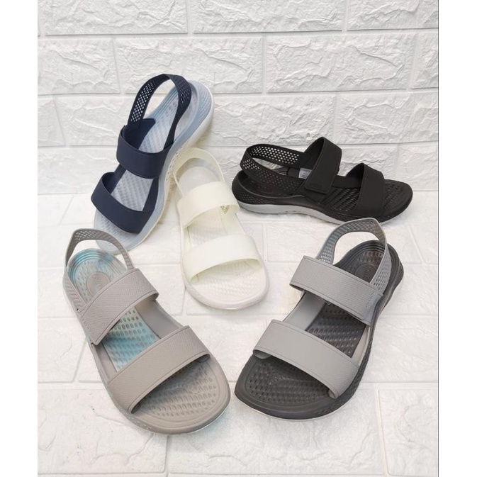 SANDAL CROCS LITERIDE 360 SANDAL/CROCS LITERIDE SANDAL/LITERIDE 360 SANDAL/SEPATU SANDAL WANITA/SAND