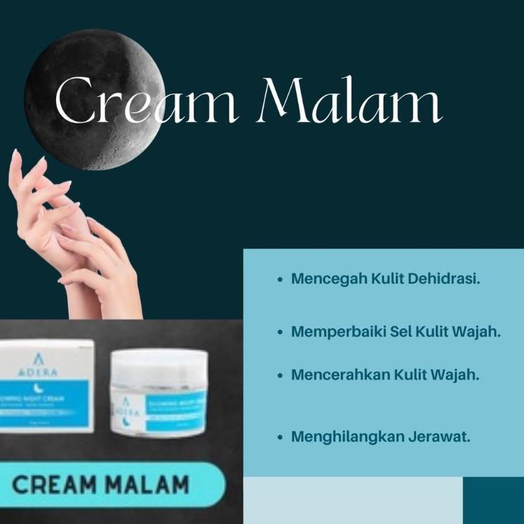 『DISKON BRANDS FESTIVAL』 Cream Siang Malam Adera ORIGINAL BPOM Terbaru 2022  Menghilangkan Flek Hita
