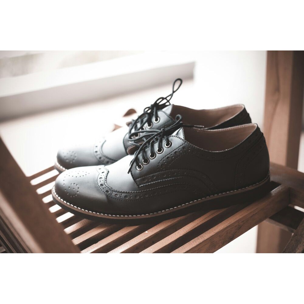 sepatu keren volkerfootwear/brouge wingtif