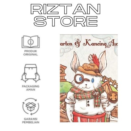 Boardbook - Barton dan Kancing Awan (RS)