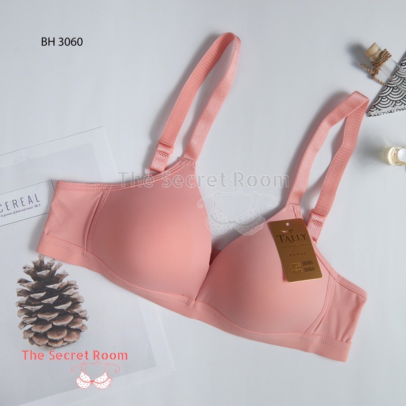 TALLY BRA BH 3060 I CUP B | TANPA KAWAT I BUSA TIPIS I SIZE 36-40