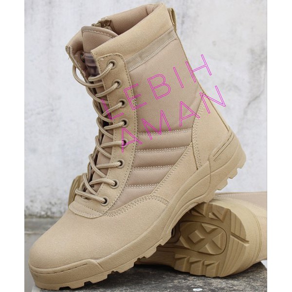 Sepatu Army Original SWAT 8- Tactical Boots Import Airsoft Outdoor