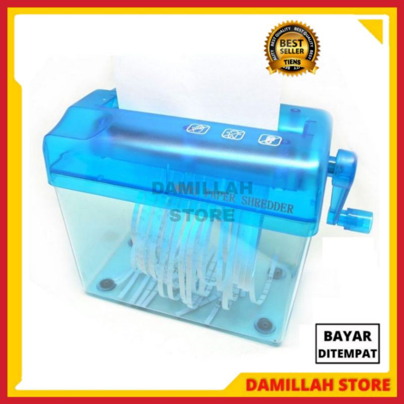 Penghancur Kertas Packing Manual Tangan Hand Paper