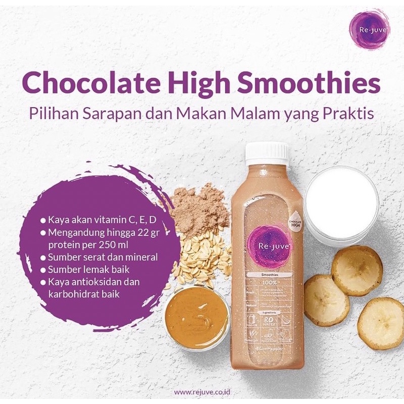 

rejuve chocolate high smootie
