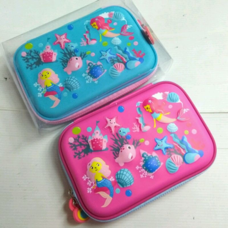 

Pensil case mirip smiggle non merek.Motif Mermaid / duyung.