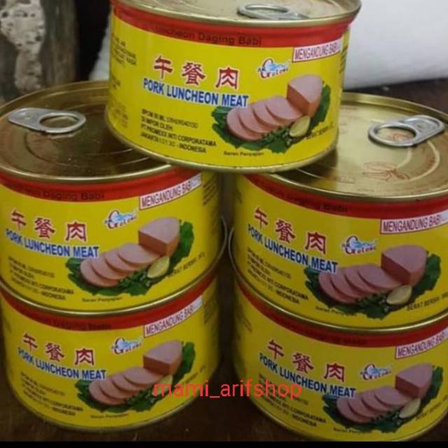 

Pork lunchean meat 397gr/maling/gulong/non halal