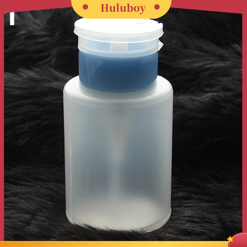 Huluboy Huluboy♡ Botol Dispenser Pompa Kosong 150ML Untuk Pembersih Kutek UV GEL