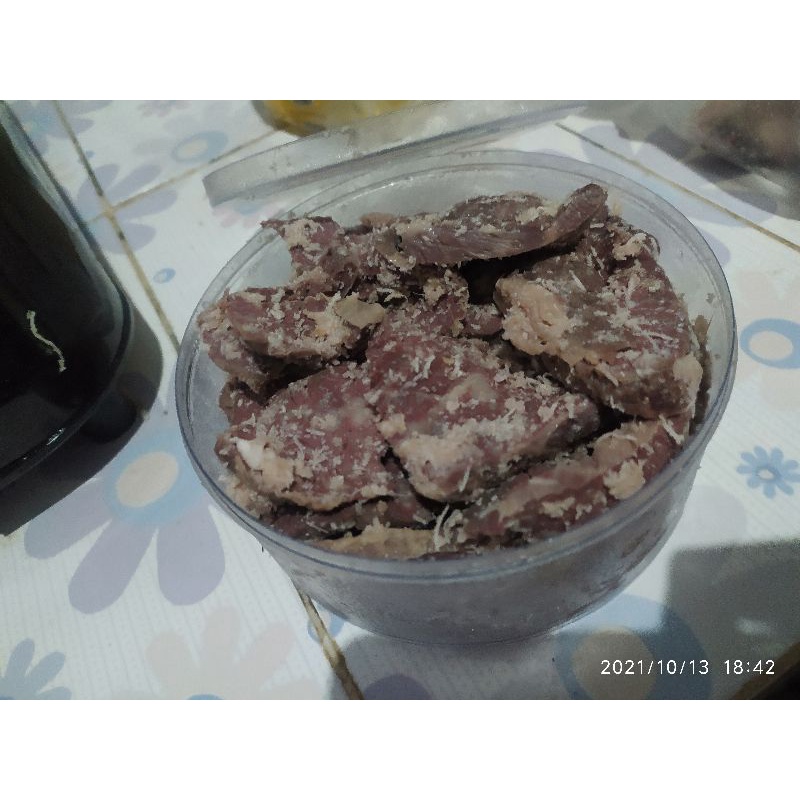 

dendeng Paru ungkep Padang / home made