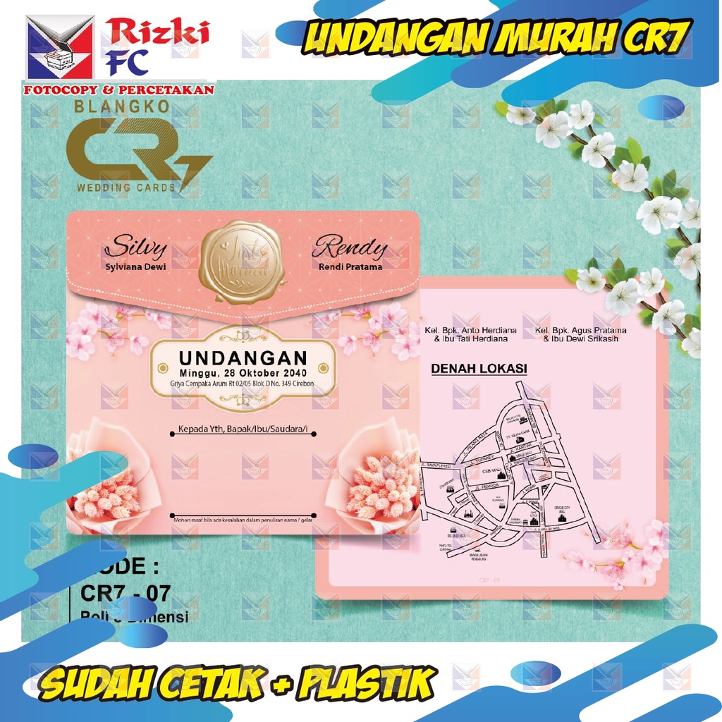 

Undangan Murah Rizki Fc CR7 08