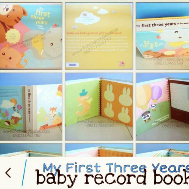 my first baby book