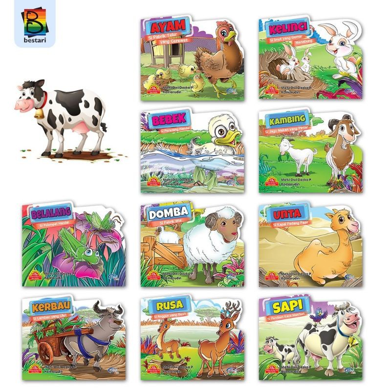 Buku Cerita Seri Hewan Halal Cerita Bergambar Zikrul Hakim Shopee Indonesia