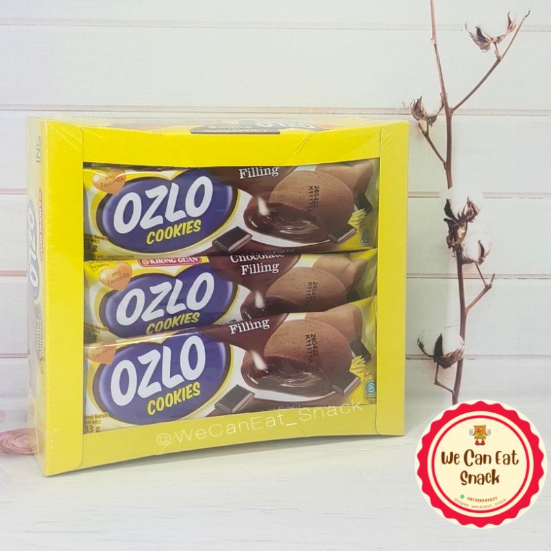 

Ozlo Cookies Chocolate Filling Coklat (1 Box isi 10)