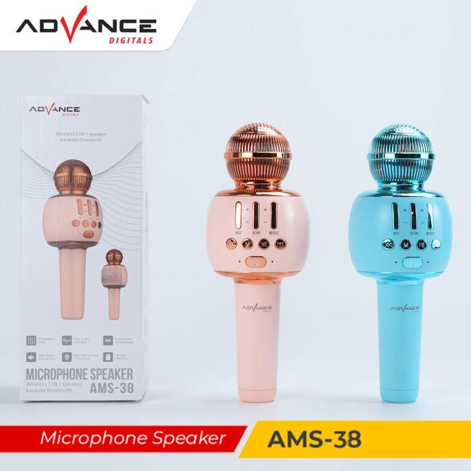 Advance Microphone Speaker Bluetooth AMS 38