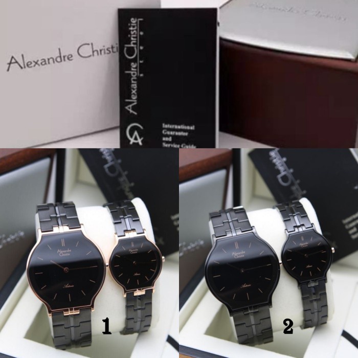 Jam Tangan Couple Alexandre Christie 8410 AC8410 AC 8410 Original