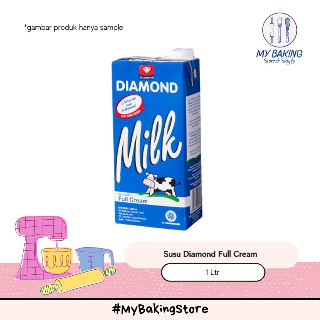 

Susu Diamond Full Cream 1 Litre