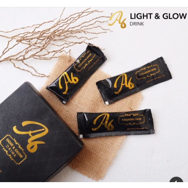 A6 Light And Glow Drink Collagen BY ASHANTY