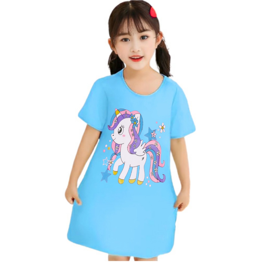 dress anak perempuan UNIRCON umur 3 - 12tahun 004