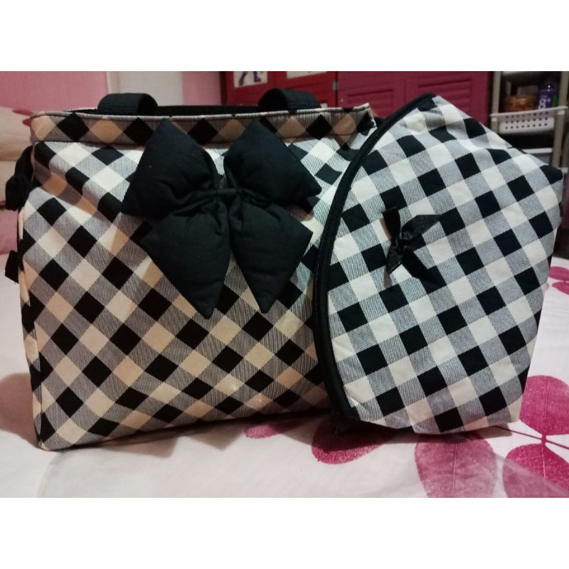 Tas Naraya Bangkok Original Black White wajik (Limited)