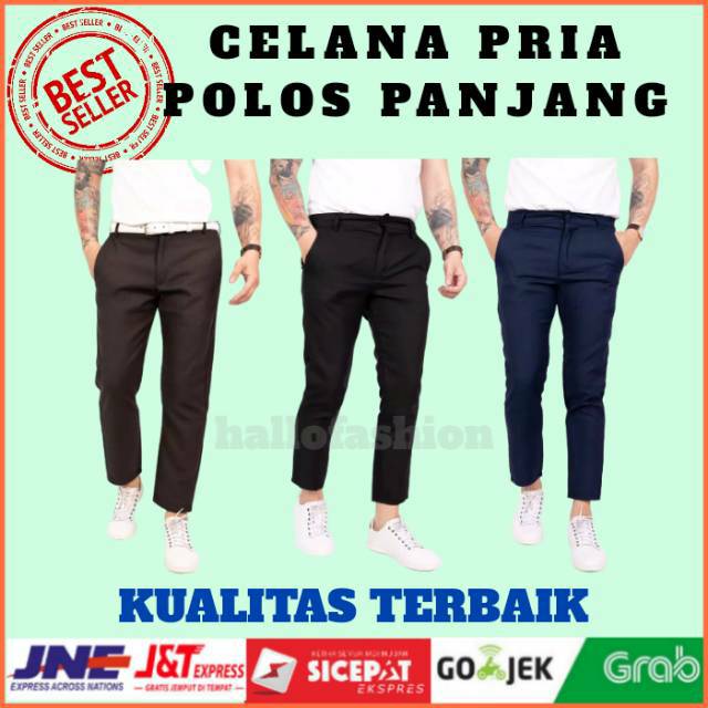  Celana  Ankle  Pants Pria  Celana  Panjang Pria  Katun Premium 