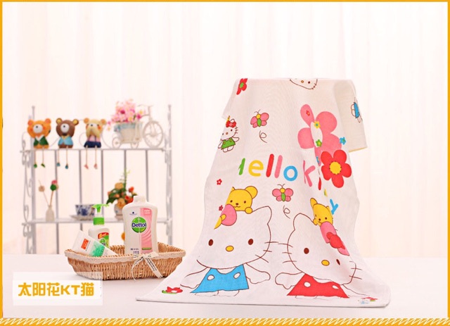 Handuk Jepang Bayi balita motif karakter baby kids towel