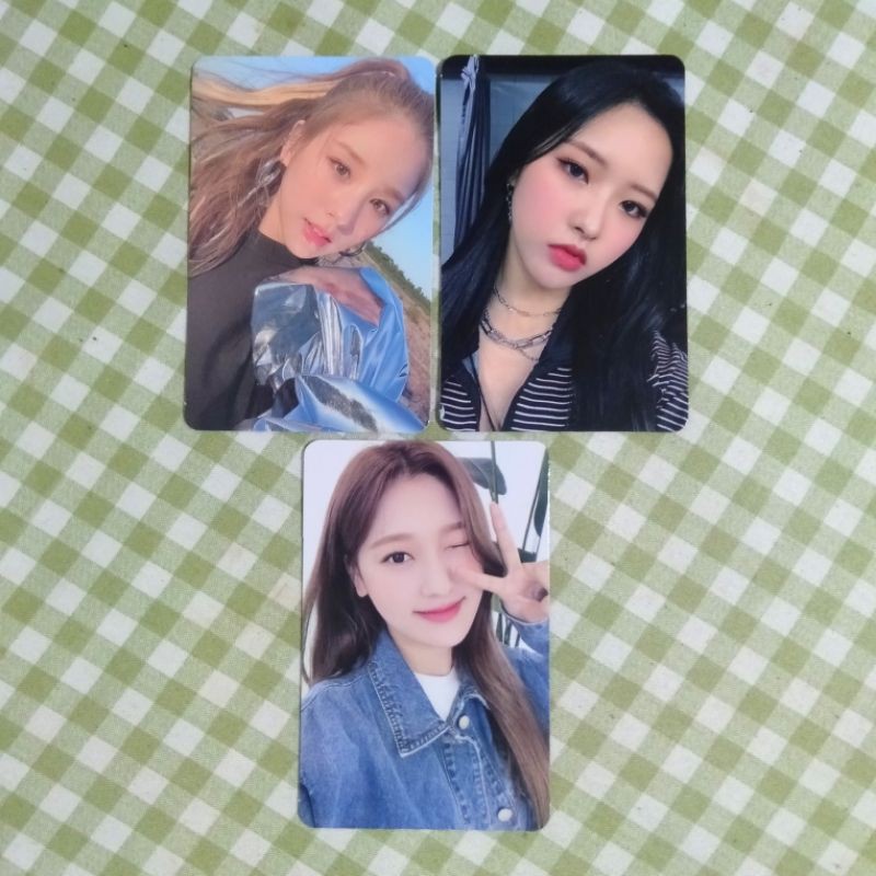 loona 12:00 midnight photocard pc mmt : heejin olivia choerry