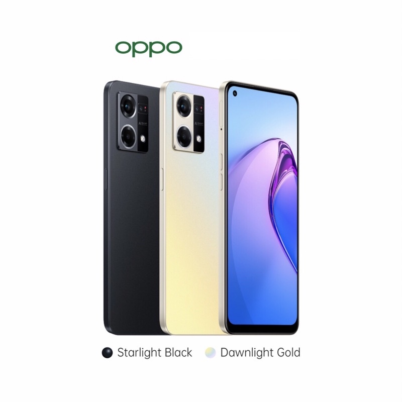 Oppo Reno8 4G | Reno 8 4G [8GB+256GB] Snapdragon 640 | 64MP Triple Camera | 6.43&quot; AMOLED | NFC | 4500mAh Garansi Resmi Oppo 1 Tahun