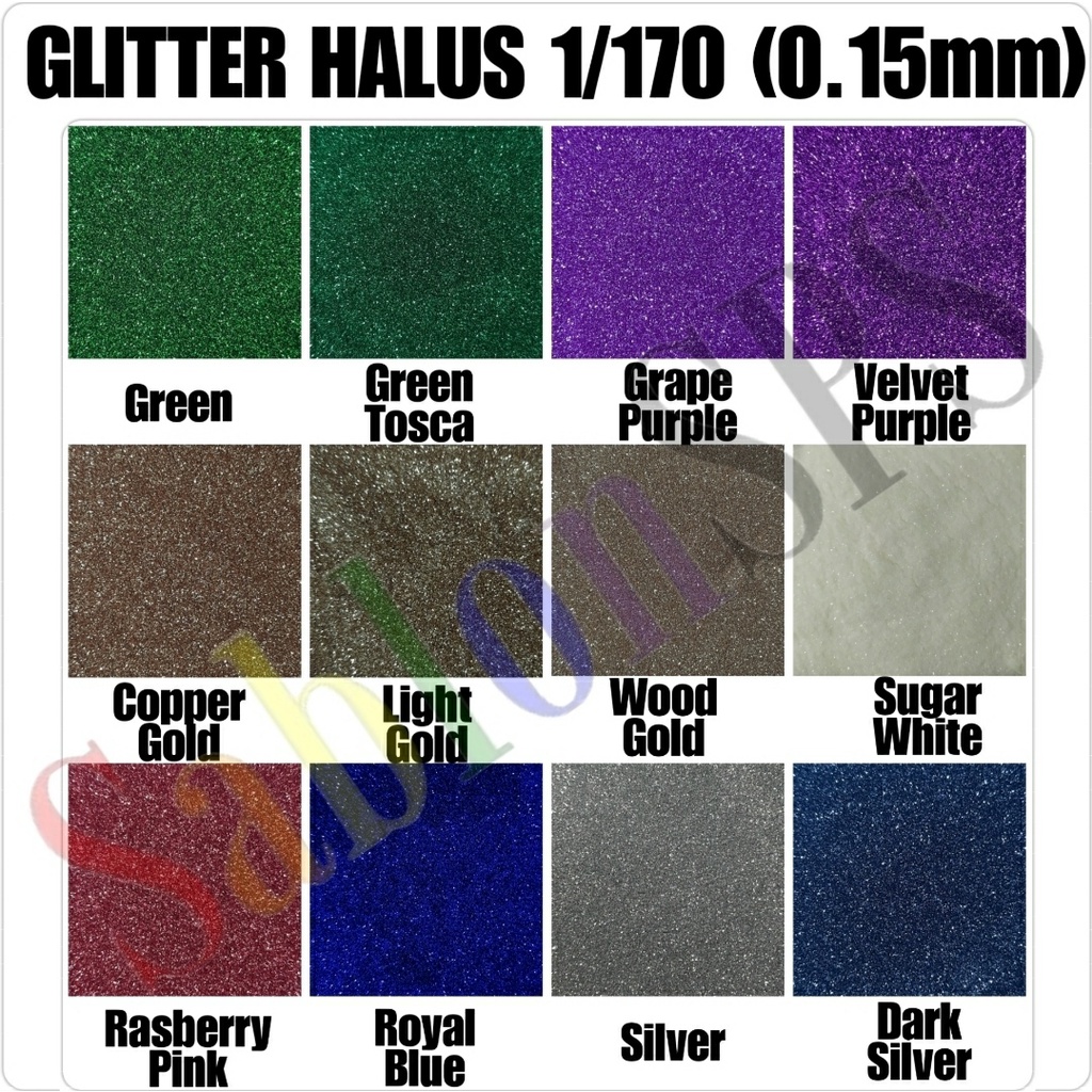 GLITTER BUBUK HALUS GLITER POWDER 50GR 1/170