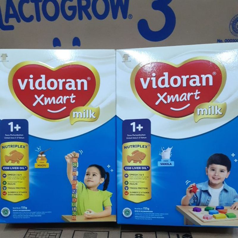 Vidoran 1+ Madu / Vanila 725gr