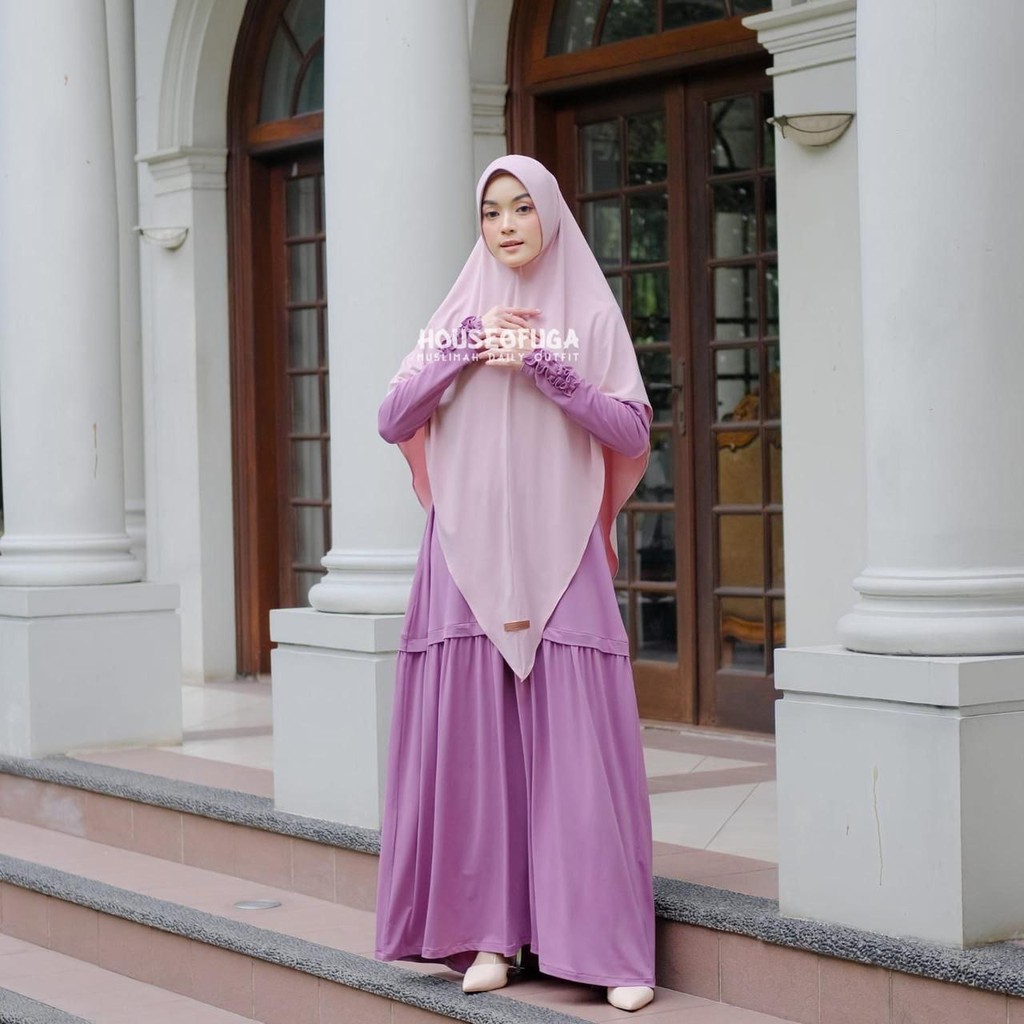Hijab - Bergo Antem Jersey Vaniya By House Of Uga