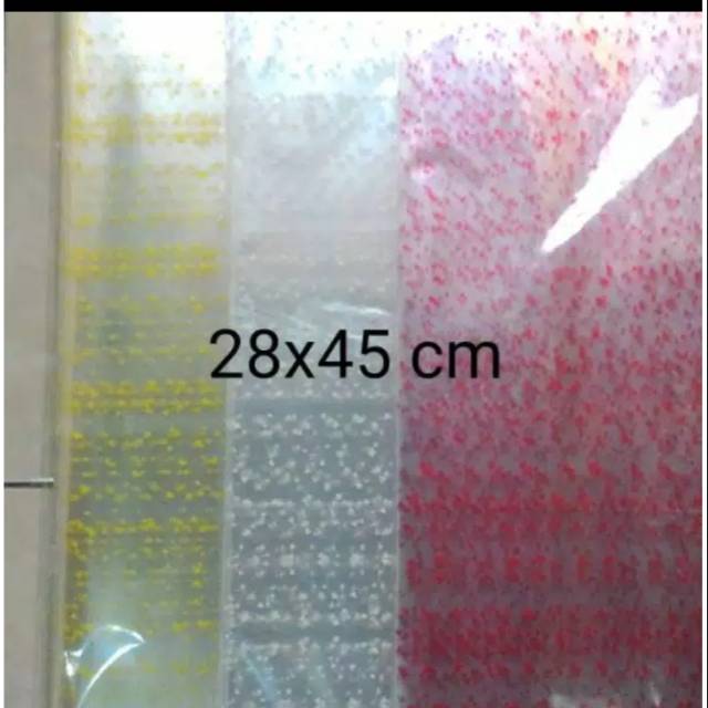 Isi 10 kantong plastik parcel 28x45cm