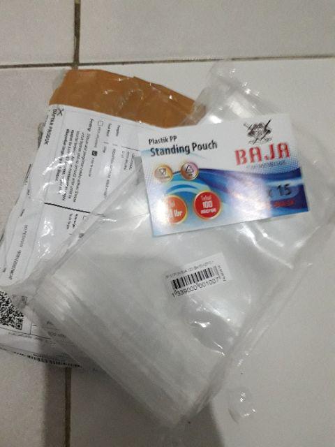 Stand Pouch 120 Gr (9x15) + Zipper(50 Pcs)