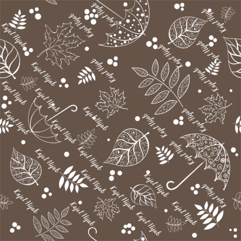 hijab custom nama sendiri voal premium