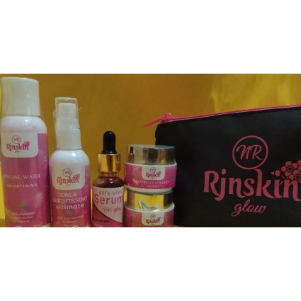 FREE GIFT & POUCH CREAM NR GLOW RJNSKIN GLOW ORIGINAL BPOM/ CREAM PEMUTIH AMPUH
