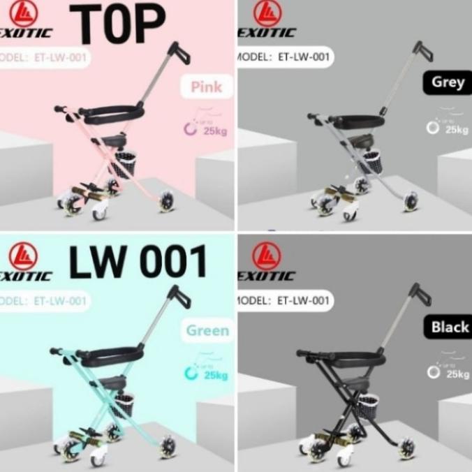 Magic Stroller Micro Trike Exotic 5 Roda