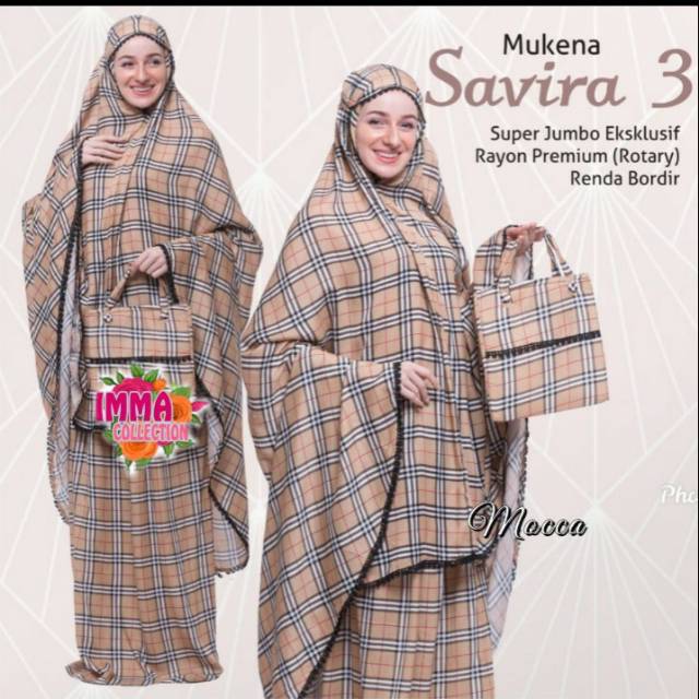 MUKEN - SAVIRA MUKENA - MUKENA PREMIUM - MUKENA DEWASA