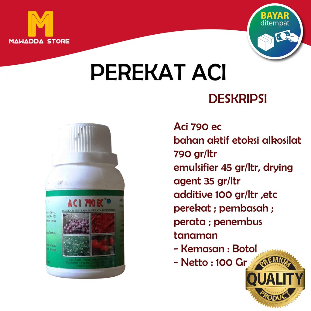 Jual Obat Pertanian Perekat ACI 100gram Shopee Indonesia