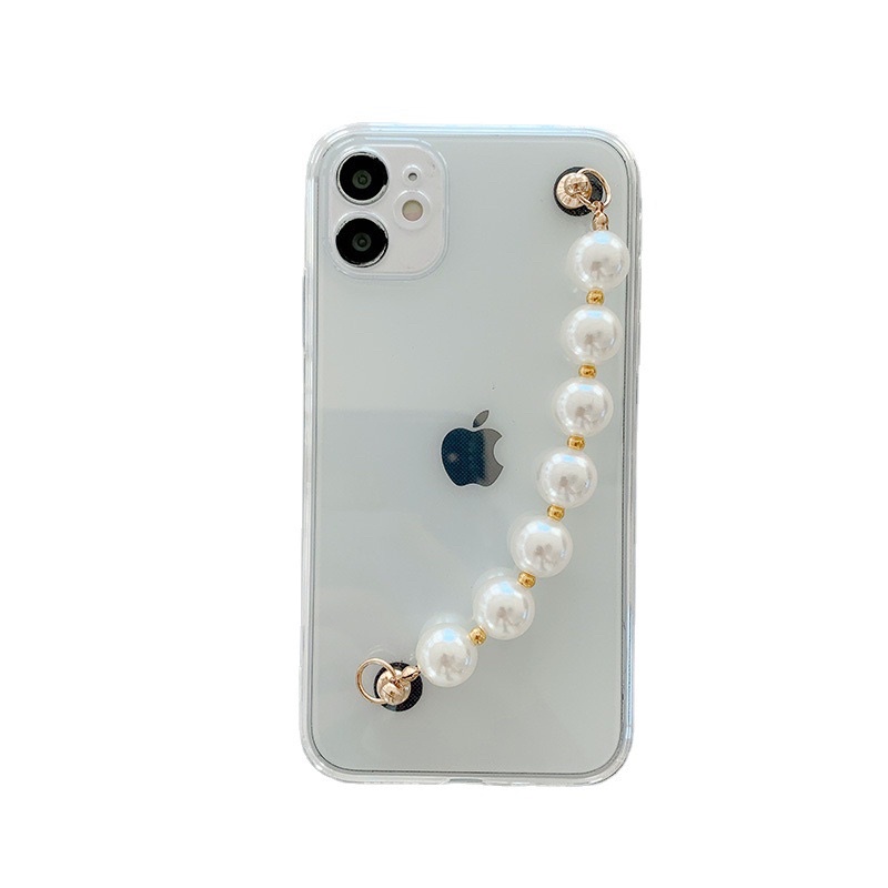 Chain grip Mutiara include case  ALL PHONE TYPES SAMSUNG OPPO A33 A03 A10 A22 M62 A53 RENO 4 5 6 Pro