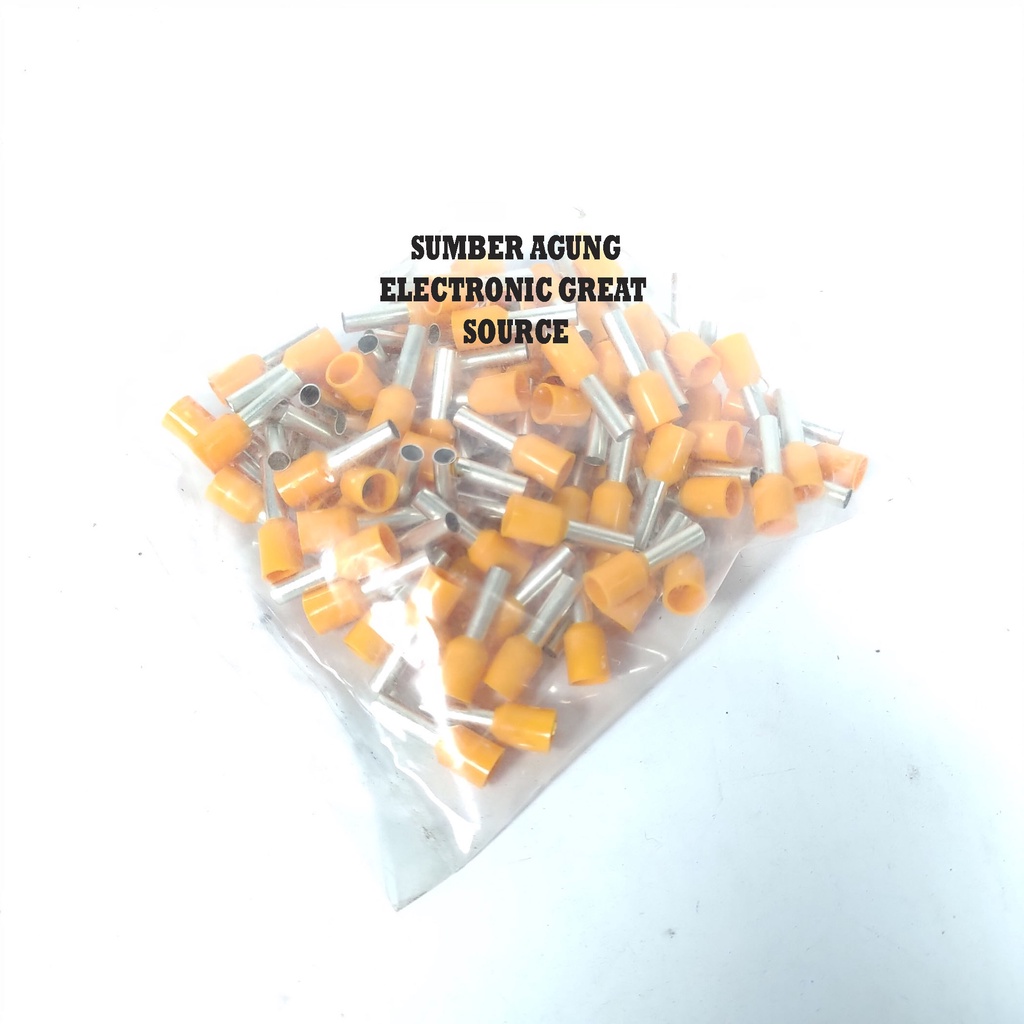 Skun Ferrules 4mm Tipe E4010 Shemsco Skun Kabel Lurus Feru Ferules
