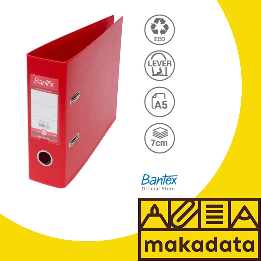 

ORDNER BANTEX A5 1453-09 7cm WARNA MERAH MURAH