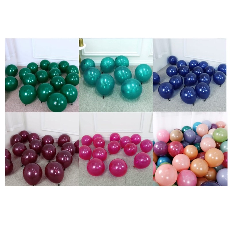 Image of Balon Latex Retro 10 inch / Balon Vintage #1