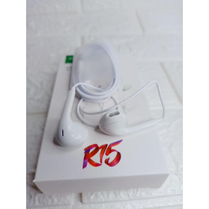 Headset Oppo R15 Original