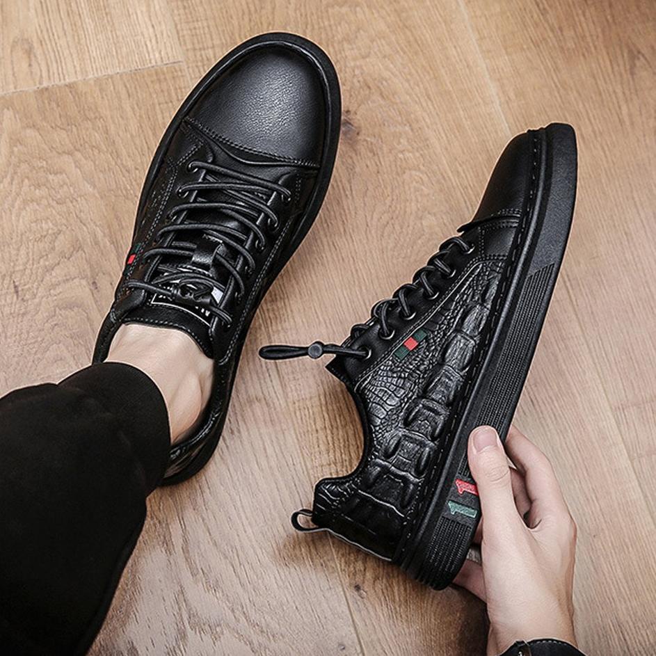 Model baru - Sepatu Pria & Wanita Sneakers Kasual Croile OutdoorsMen Sepatu Kasual Kulit Buatan G-11