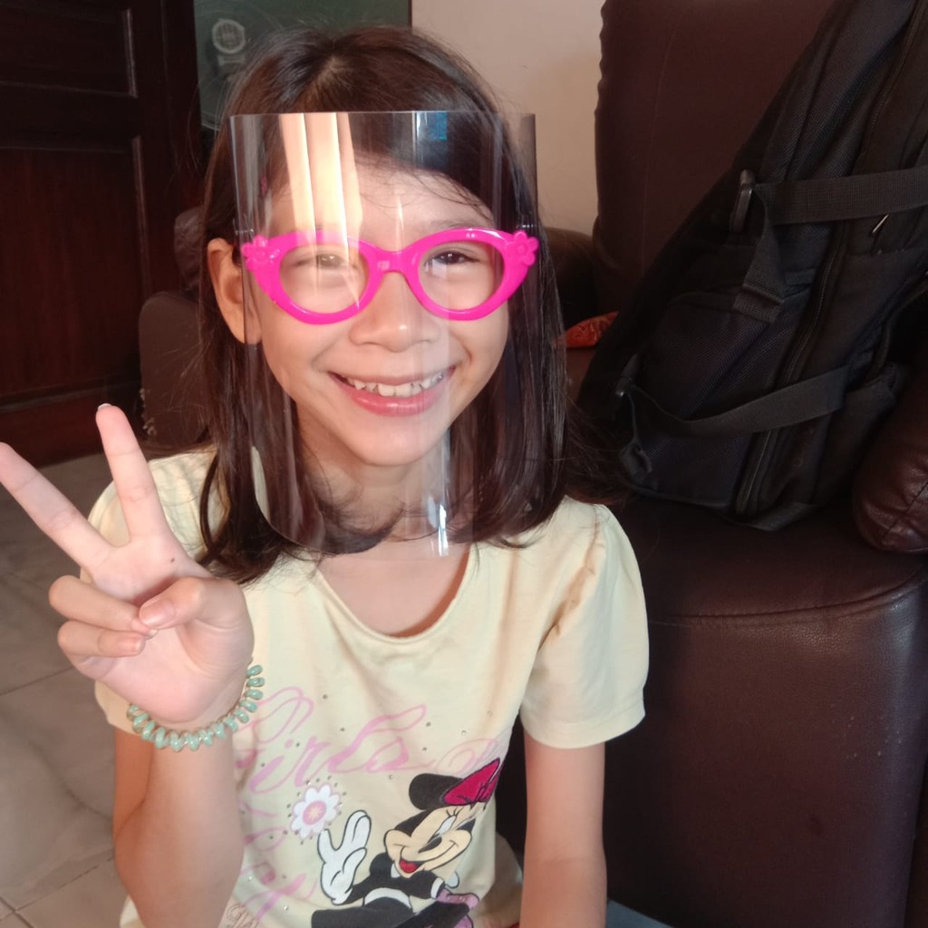 FACE SHIELD ANAK LUCU