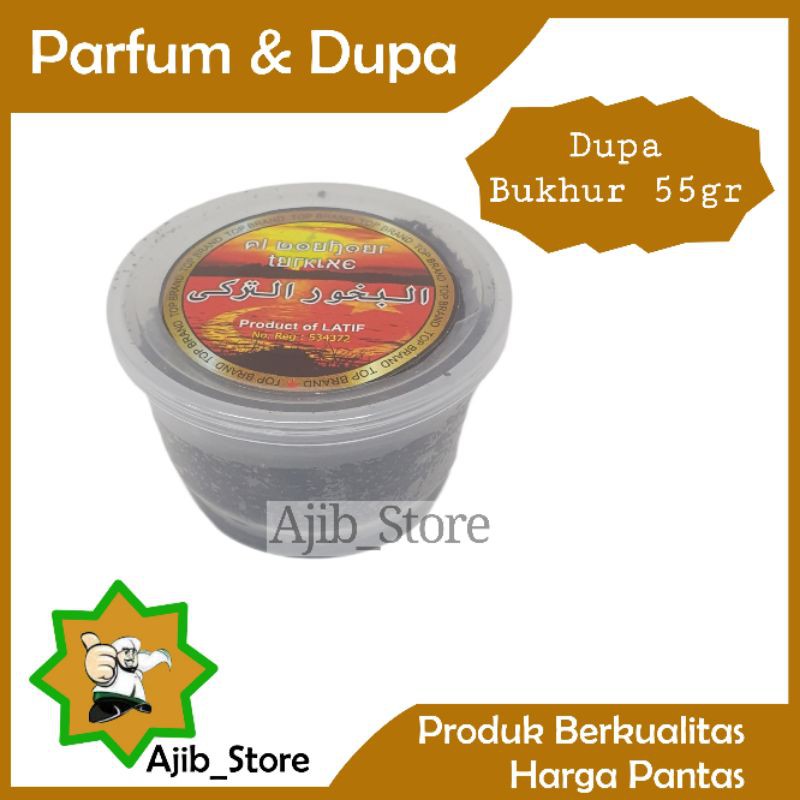 (BEST QUALITY) DUPA FOR OUD BAKHOUR BUKHUR 55g 55gram 55gr At Tarki Aroma Khas Arab Banafa Wangi