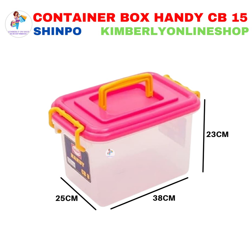 Box plastik menyimpan serbaguna ( container box ) CB15