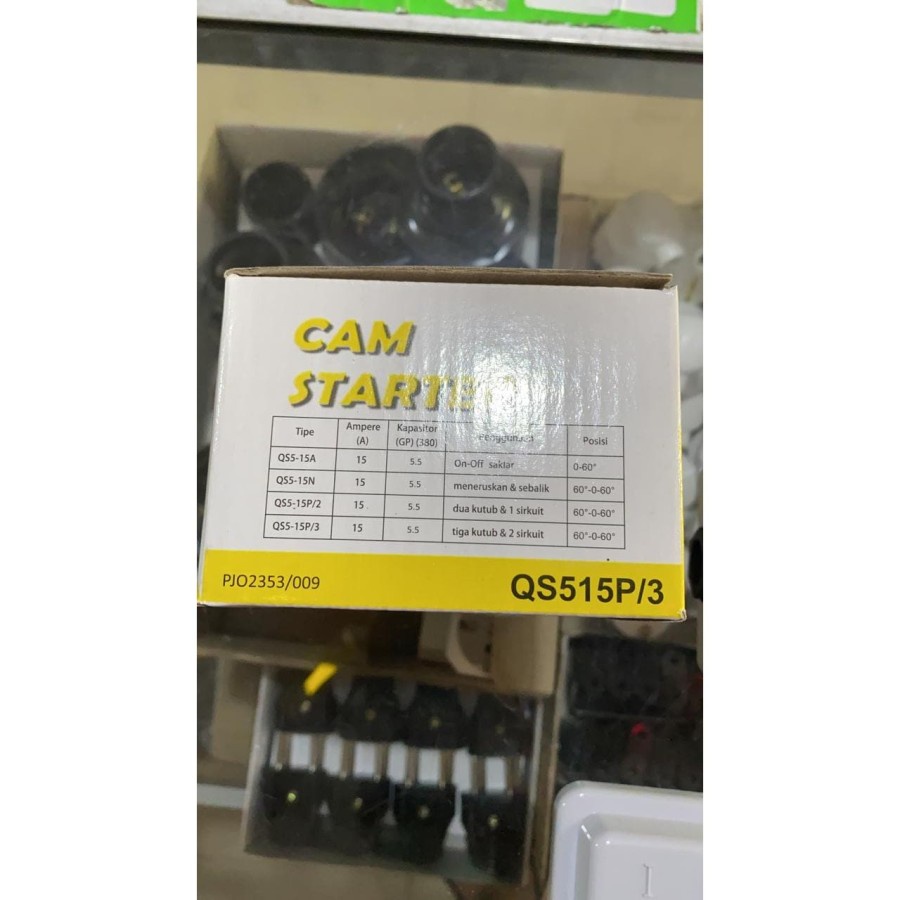 Cam Starter I O II Genset Stater Handle PLN 3P 15A 1 0 2 GZ Pioline