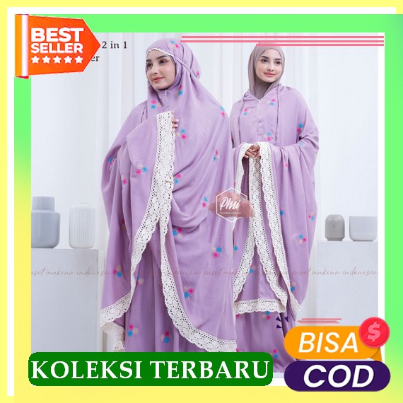 Mukena Dewasa Dalanova Rusia Mukenah Premium 100% Original Model Terbaru 2022 Ready Stock Cantik Dan
